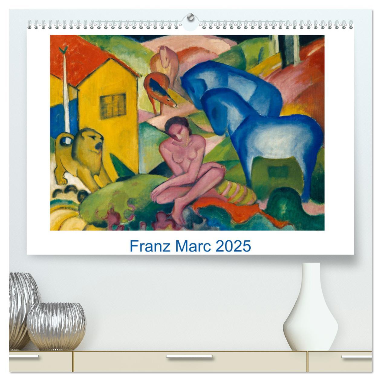 Cover: 9783435321520 | Franz Marc 2025 (hochwertiger Premium Wandkalender 2025 DIN A2...