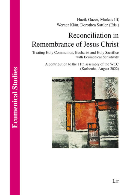 Cover: 9783643915108 | Reconciliation in Remembrance of Jesus Christ | Taschenbuch | Englisch