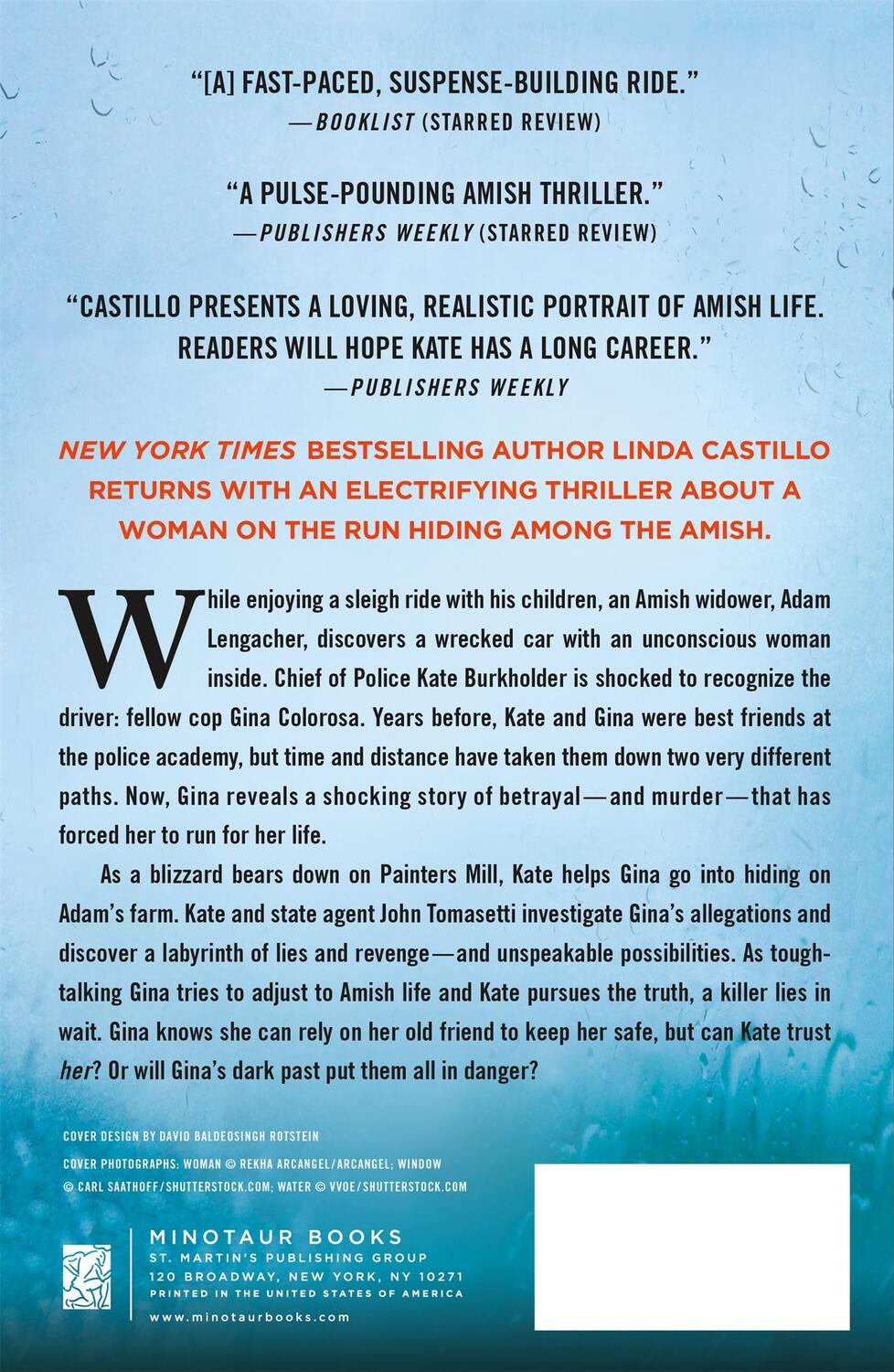 Rückseite: 9781250796295 | Outsider | A Novel of Suspense | Linda Castillo | Taschenbuch | 2021