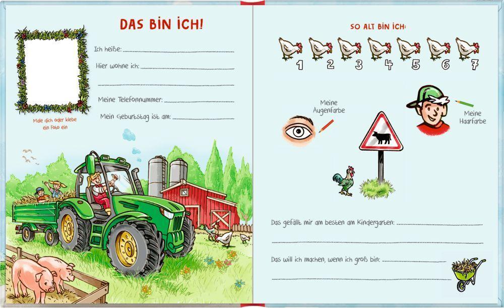 Bild: 4050003723518 | Freundebuch Meine Kindergartenfreunde - Bunte Fahrzeuge | Buch | 96 S.