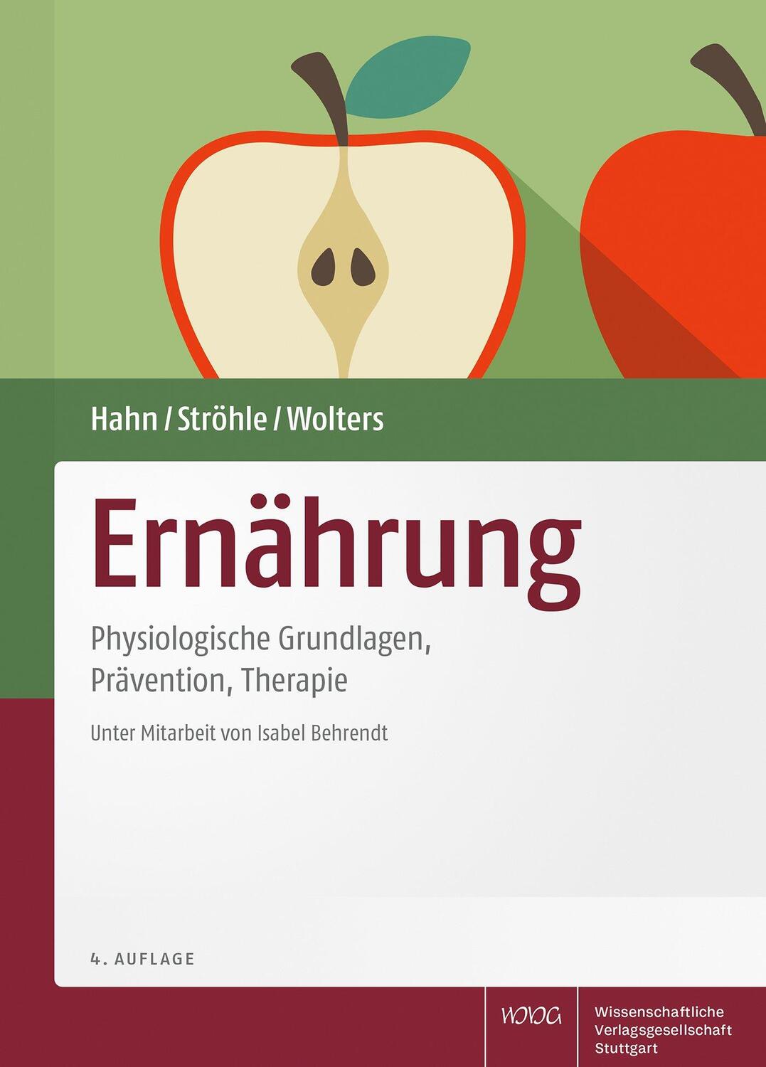Cover: 9783804739628 | Ernährung | Physiologische Grundlagen, Prävention, Therapie | Buch