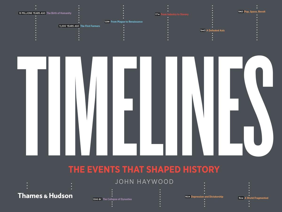 Cover: 9780500022573 | Timelines | The Events that Shaped History | John Haywood | Buch
