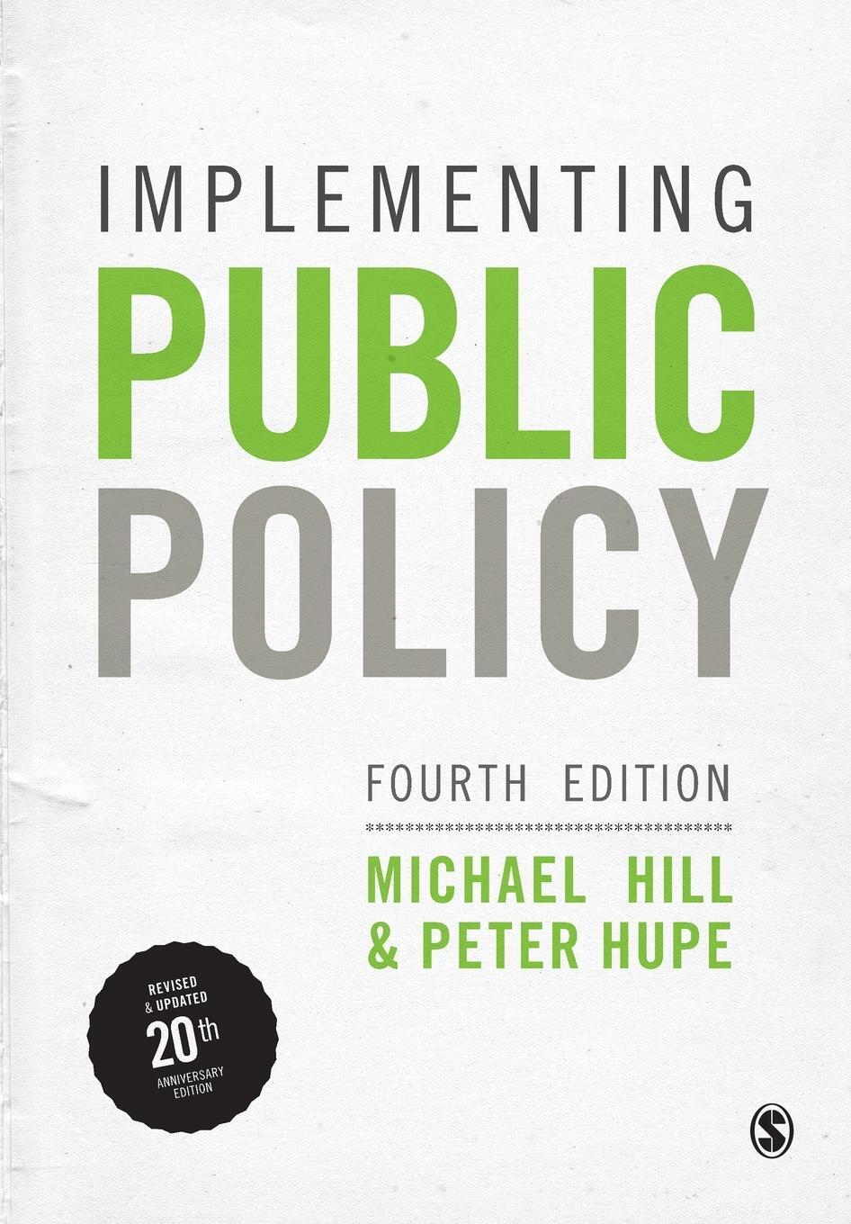 Cover: 9781529724875 | Implementing Public Policy | Michael Hill (u. a.) | Taschenbuch | 2021