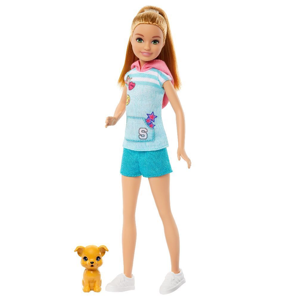 Bild: 194735180332 | Barbie Stacie-Puppe mit Hündchen | Stück | Blister | HRM05 | Mattel