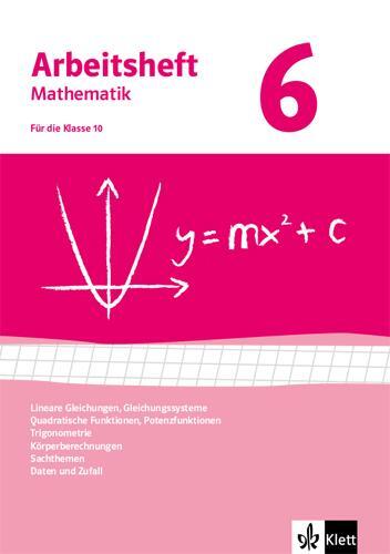 Cover: 9783127468069 | Arbeitshefte Mathematik 6. Neubearbeitung. Arbeitsheft mit...