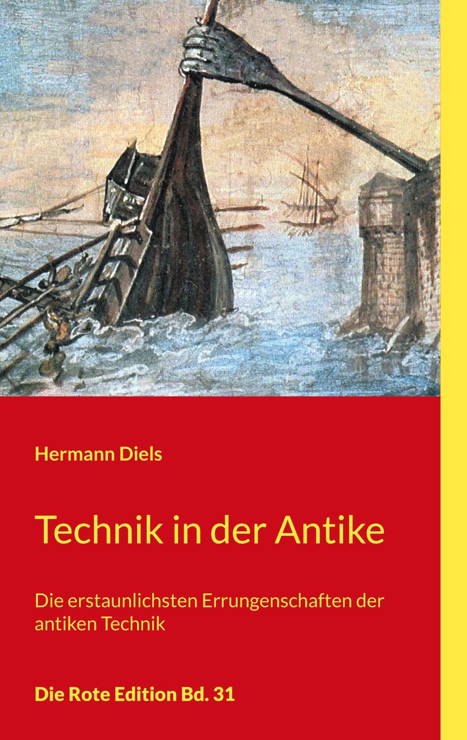 Cover: 9783754337851 | Technik in der Antike | Hermann Diels | Taschenbuch | Books on Demand