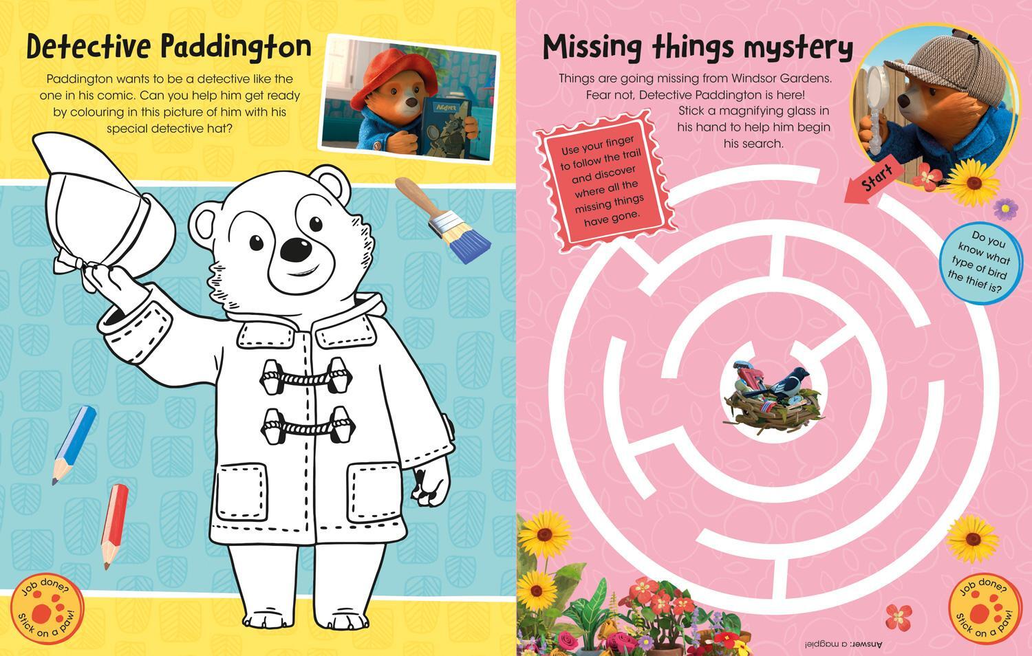 Bild: 9780008420833 | The Adventures of Paddington: My Important Jobs Sticker Book | Books