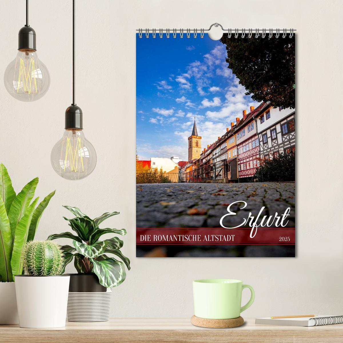 Bild: 9783457184271 | Erfurt - Die romantische Altstadt (Wandkalender 2025 DIN A4 hoch),...