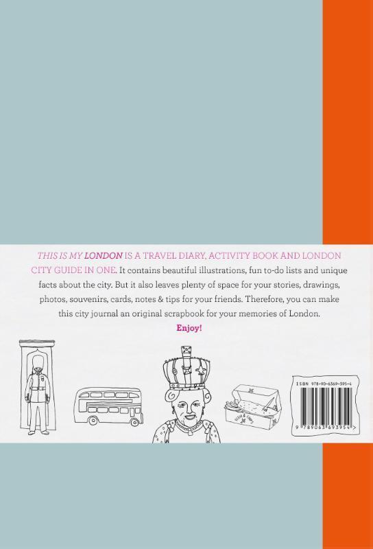 Rückseite: 9789063693954 | This is my London | Do-It-Yourself City Journal | Petra De Hamer