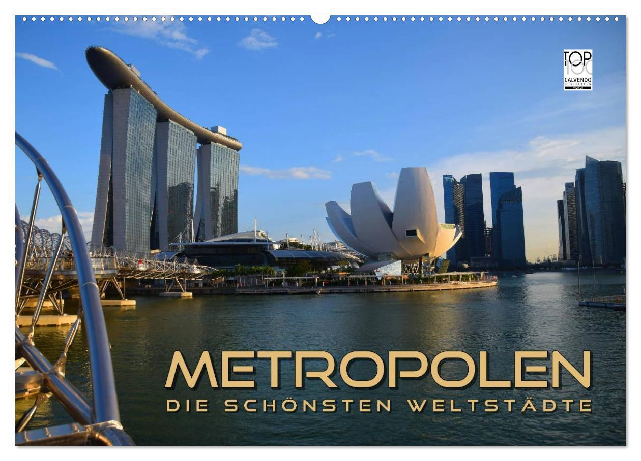 Cover: 9783435497133 | METROPOLEN - die schönsten Weltstädte (Wandkalender 2025 DIN A2...