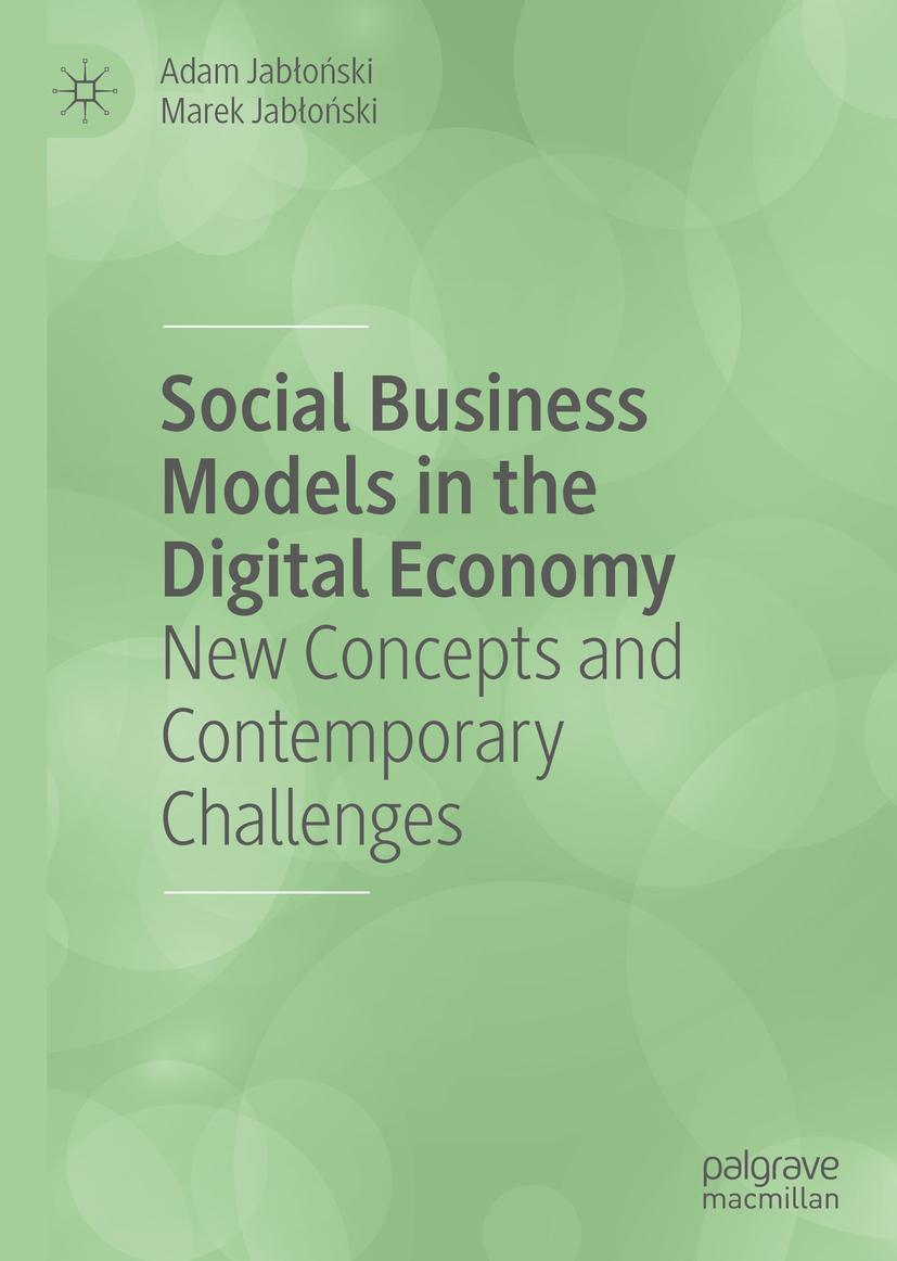 Cover: 9783030297312 | Social Business Models in the Digital Economy | Jab¿o¿ski (u. a.)