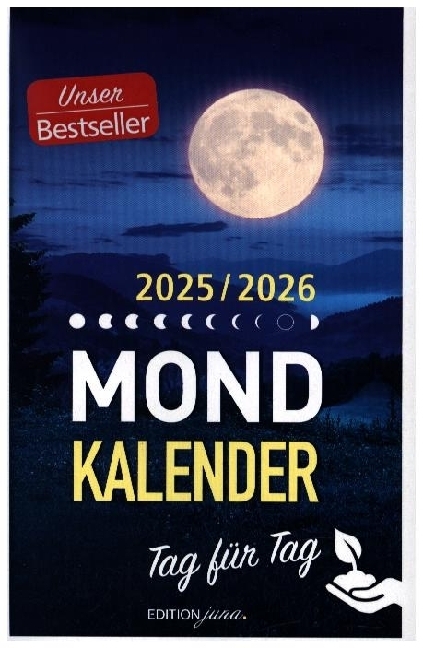 Cover: 9783947239931 | Mondkalender 2025 Tag für Tag | Alexa Himberg (u. a.) | Taschenbuch