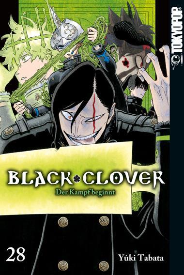 Cover: 9783842071087 | Black Clover 28 | Der Kampf beginnt | Yuki Tabata | Taschenbuch | 2021