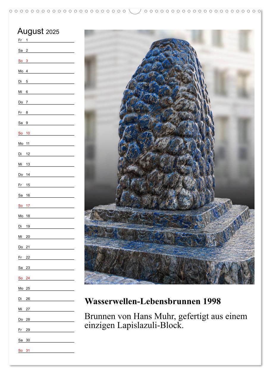 Bild: 9783435865079 | Brunnenkunst in Wien (Wandkalender 2025 DIN A2 hoch), CALVENDO...