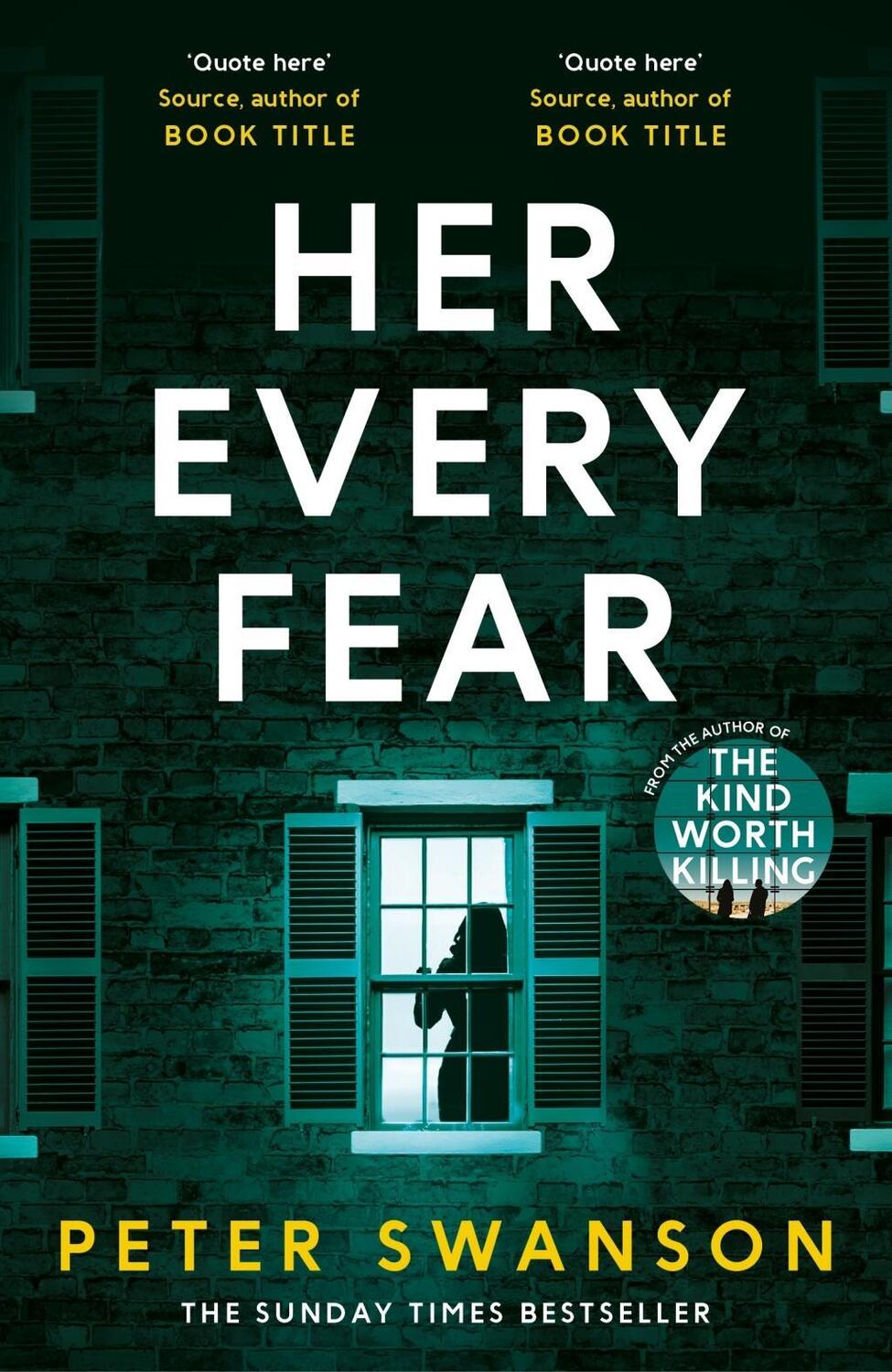 Cover: 9780571327133 | Her Every Fear | Peter Swanson | Taschenbuch | Englisch | 2017