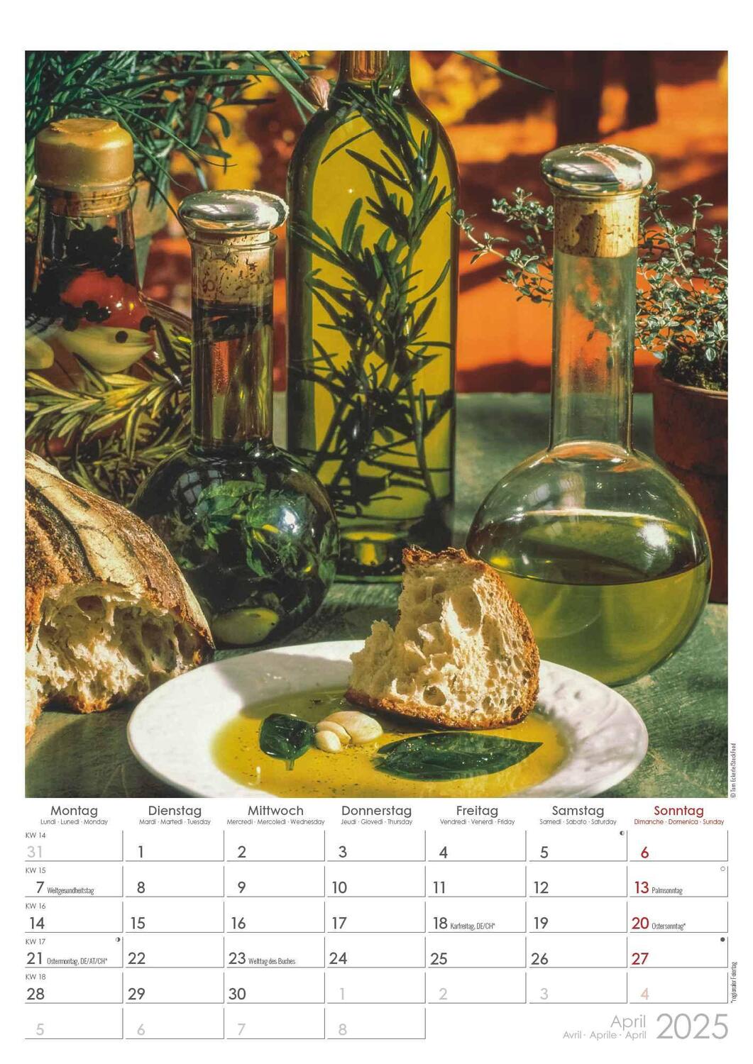 Bild: 4251732342029 | Kräuter &amp; Gewürze 2025 - Bildkalender A3 (29,7x42 cm) - Herbs &amp;...