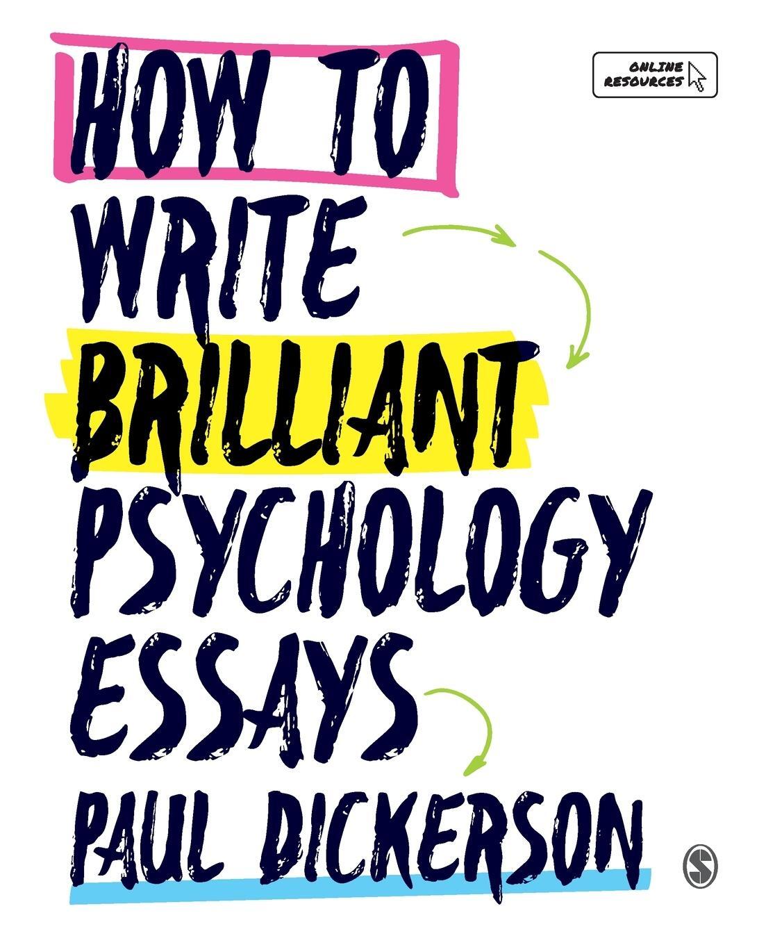 Cover: 9781526497307 | How to Write Brilliant Psychology Essays | Paul Dickerson | Buch