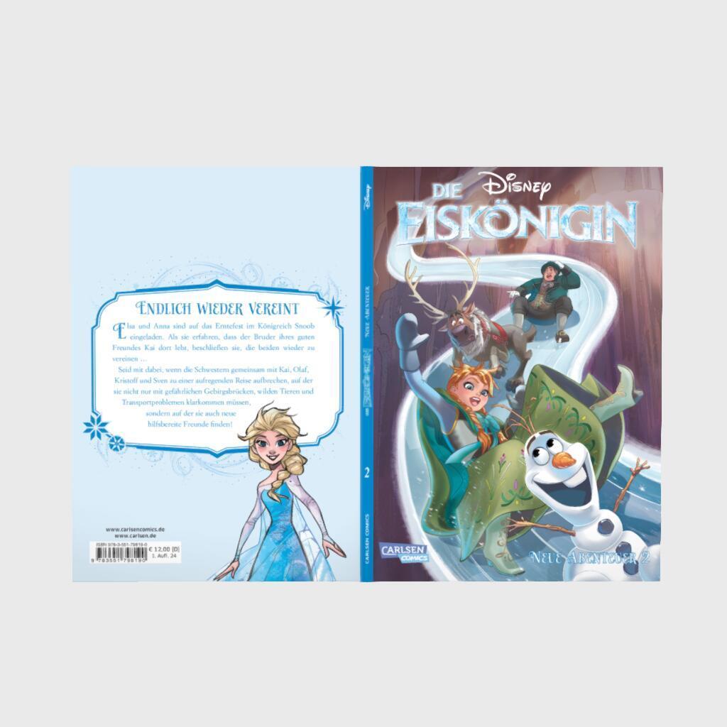 Bild: 9783551798190 | Disney Die Eiskönigin - Neue Abenteuer: Endlich wieder vereint | Buch