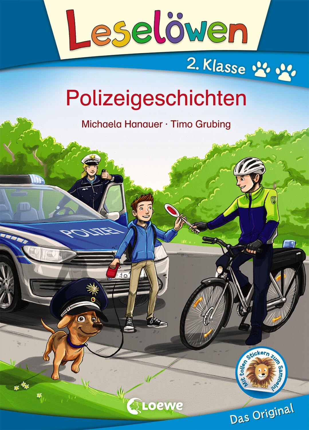 Cover: 9783743201446 | Leselöwen 2. Klasse - Polizeigeschichten | Michaela Hanauer | Buch
