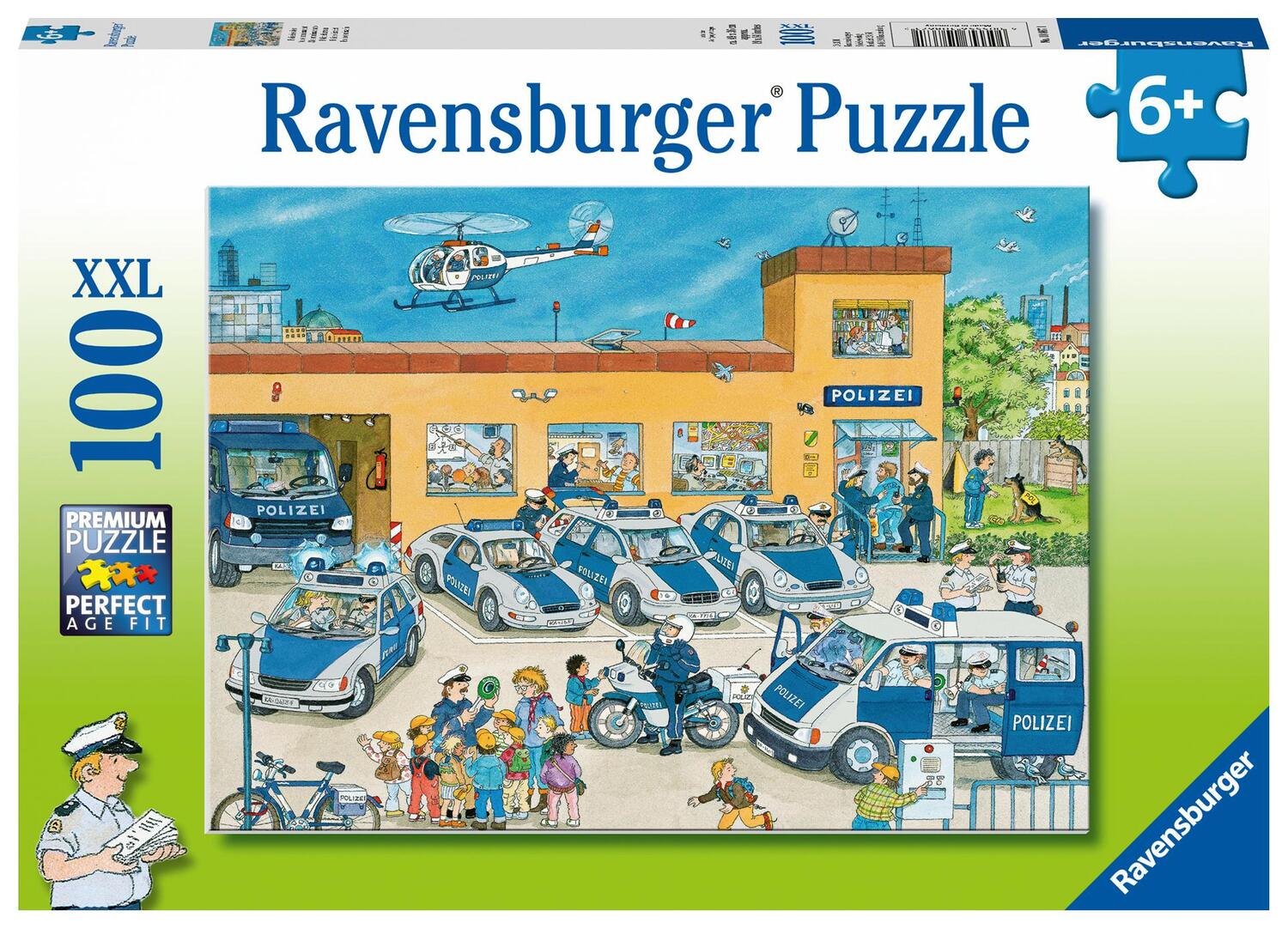 Cover: 4005556108671 | Polizeirevier. Puzzle 100 Teile XXL | Spiel | Deutsch | 2000