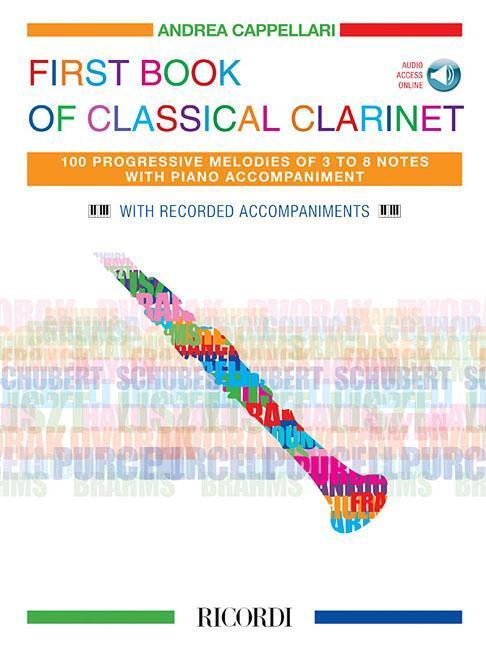 Cover: 888680944414 | First Book of Classical Clarinet | Andrea Cappellari | Taschenbuch