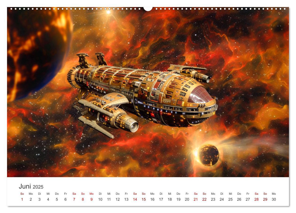 Bild: 9783383821080 | Sternenreisen - Ein kosmischer Kalender (Wandkalender 2025 DIN A2...