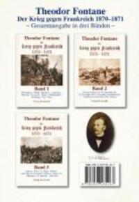Rückseite: 9783937135267 | Der Krieg gegen Frankreich 1870 - 1871 | Theodor Fontane | Buch | 2020