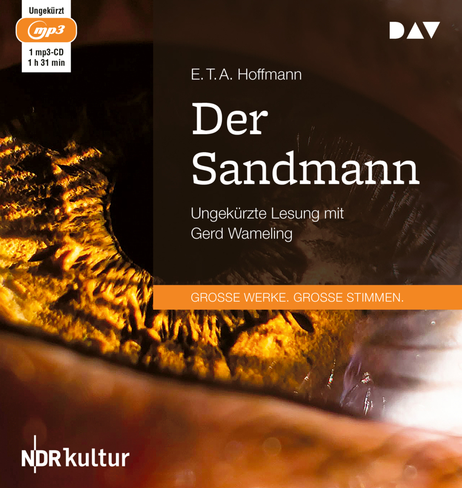 Cover: 9783862315574 | Der Sandmann, 1 Audio-CD, 1 MP3 | E. T. A. Hoffmann | Audio-CD | 2015