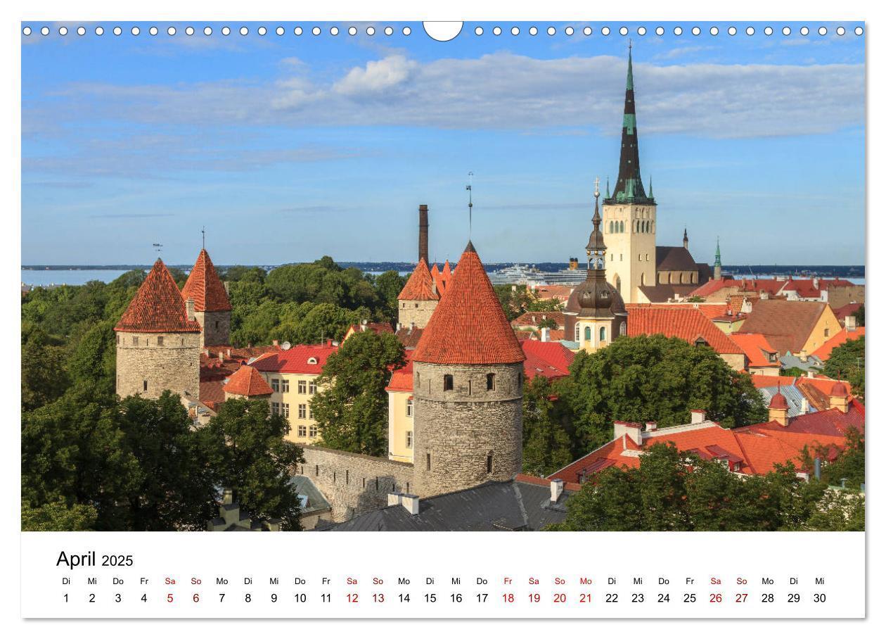 Bild: 9783435430048 | Baltische Länder (Wandkalender 2025 DIN A3 quer), CALVENDO...