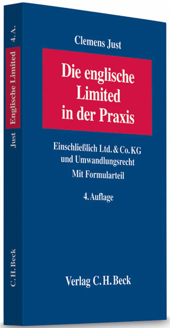 Cover: 9783406620683 | Die englische Limited in der Praxis | Clemens Just | Taschenbuch
