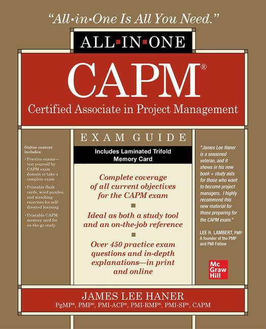 Cover: 9781260467598 | CAPM Certified Associate in Project Management All-in-One Exam Guide