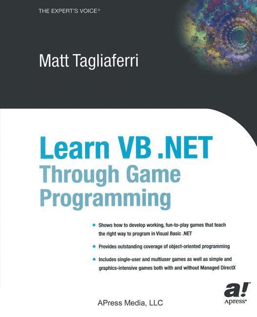 Cover: 9781590591147 | Learn VB .NET Through Game Programming | Matthew Tagliaferri | Buch