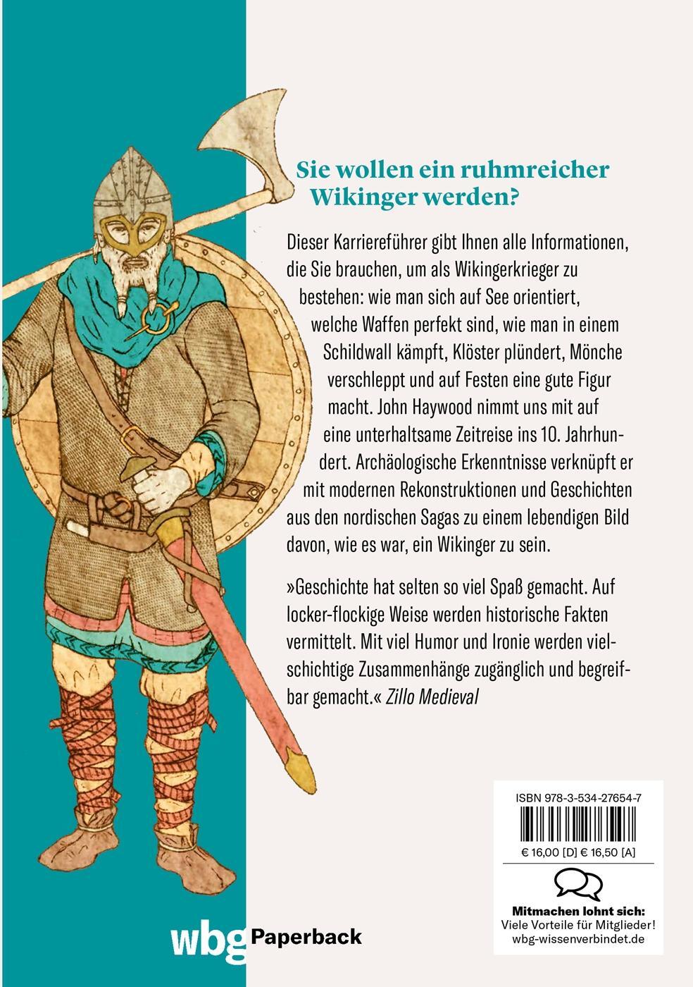 Rückseite: 9783534276547 | Wikinger | Der ultimative Karriereführer | John Haywood | Taschenbuch