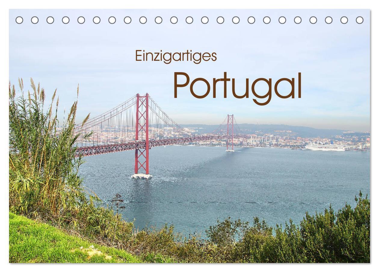 Cover: 9783383005725 | Einzigartiges Portugal (Tischkalender 2024 DIN A5 quer), CALVENDO...