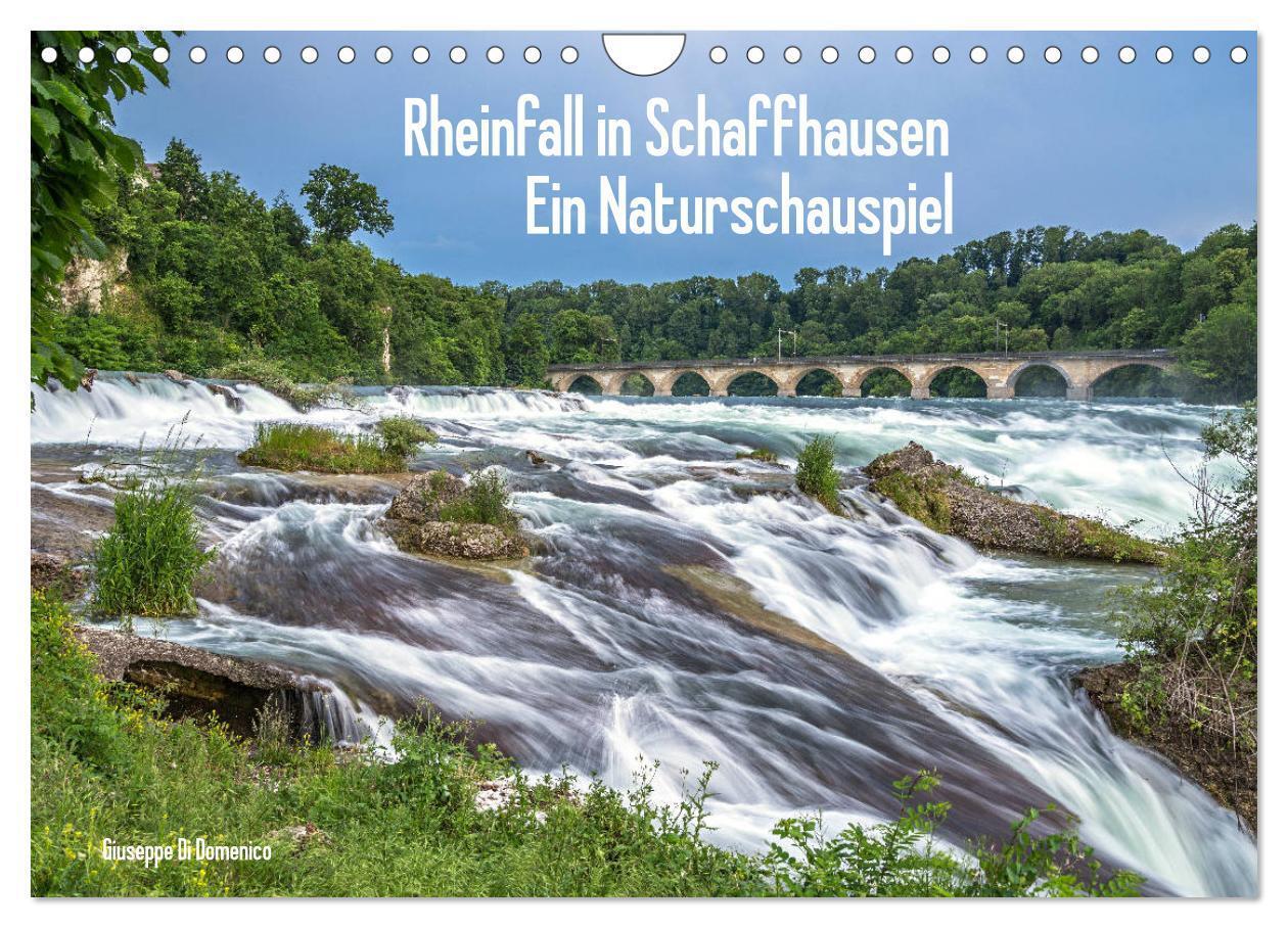 Cover: 9783383155895 | Rheinfall in Schaffhausen - Ein Naturschauspiel (Wandkalender 2024...