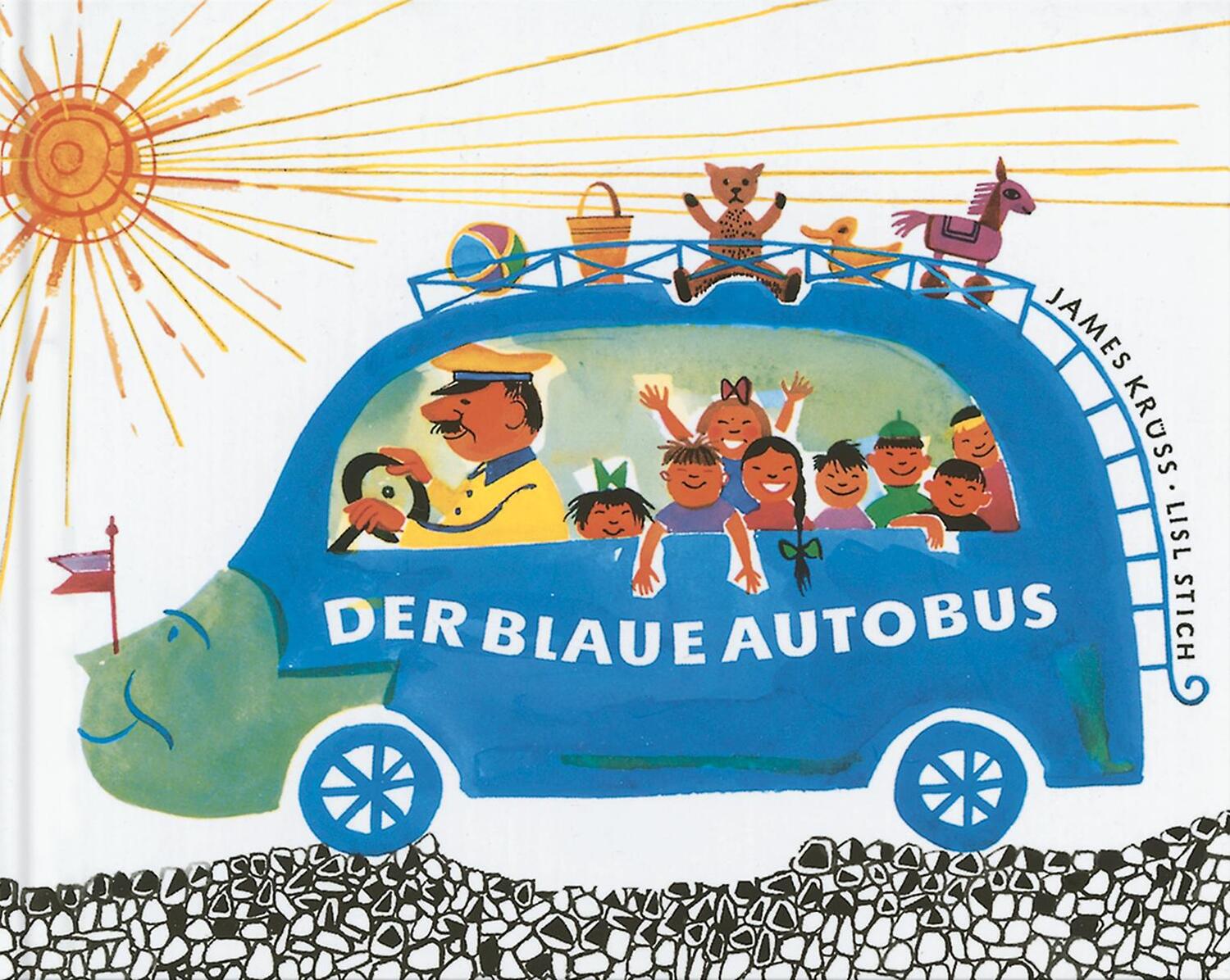 Cover: 9783414131706 | Der blaue Autobus | James Krüss (u. a.) | Buch | Maxiformat | Deutsch