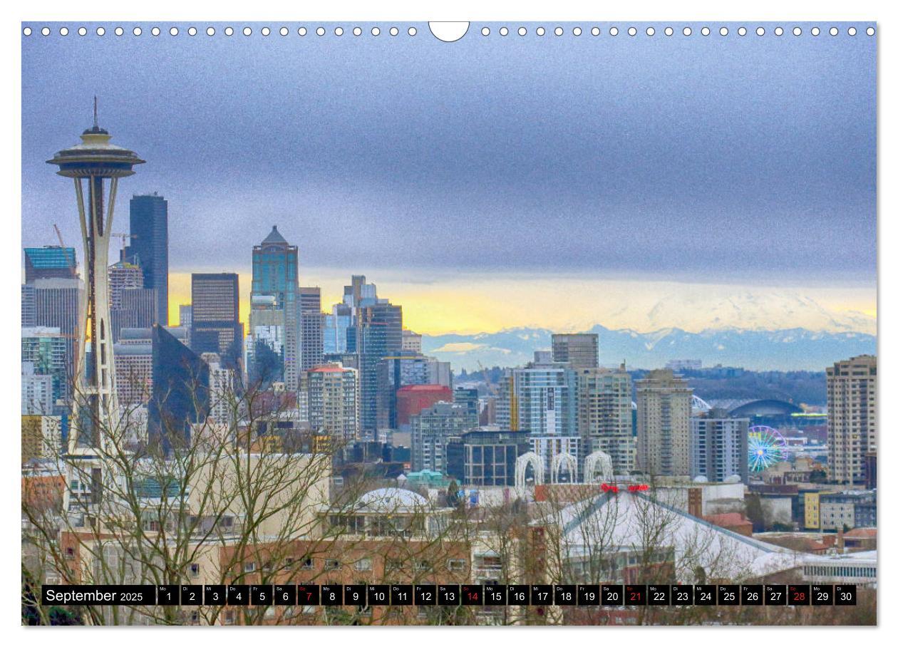 Bild: 9783435274345 | Vancouver - Vancouver Island - Seattle (Wandkalender 2025 DIN A3...