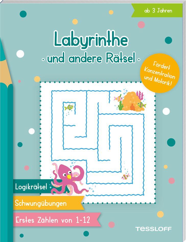 Cover: 9783788645441 | Labyrinthe und andere Rätsel | Rätselspaß für Kinder ab 3 Jahren