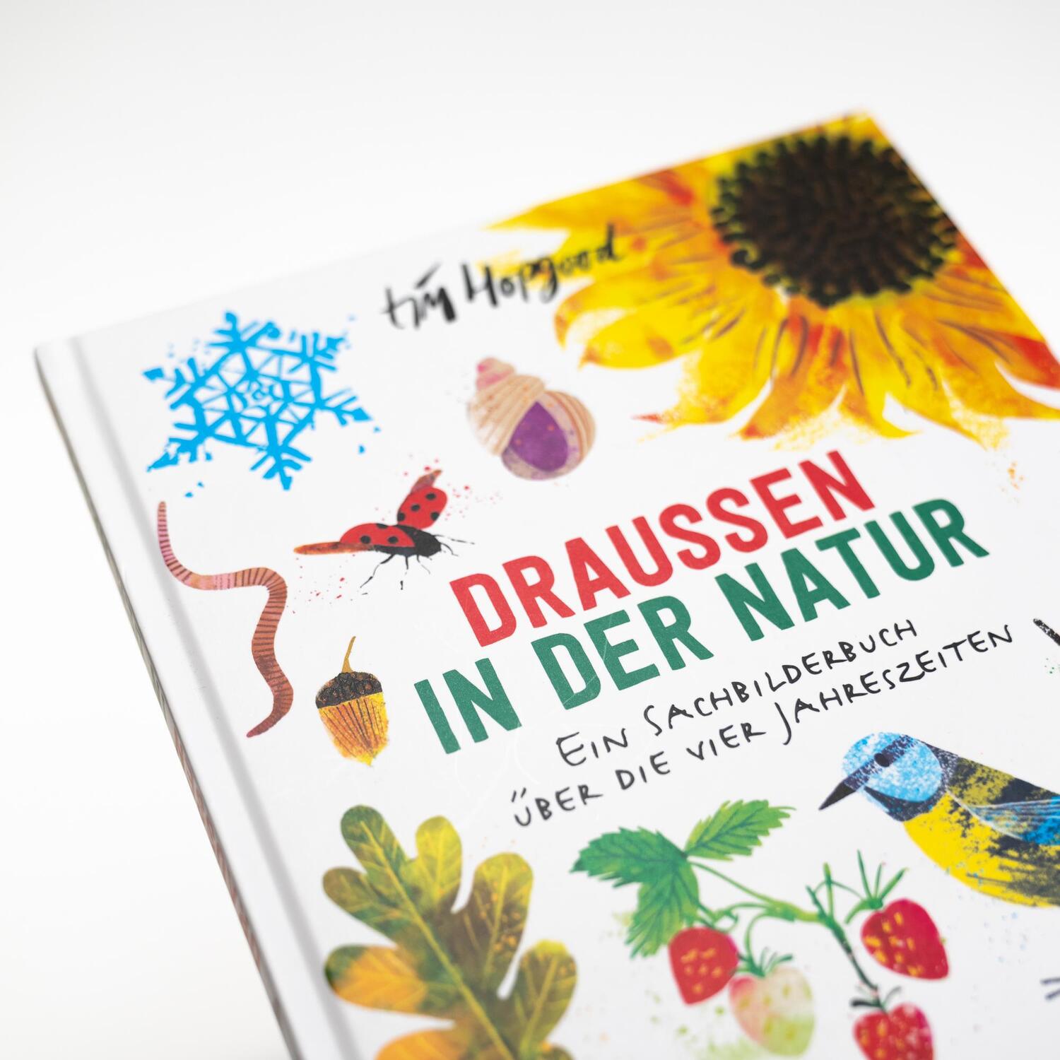 Bild: 9783748802563 | Draußen in der Natur. Ein Sachbilderbuch über die vier Jahreszeiten