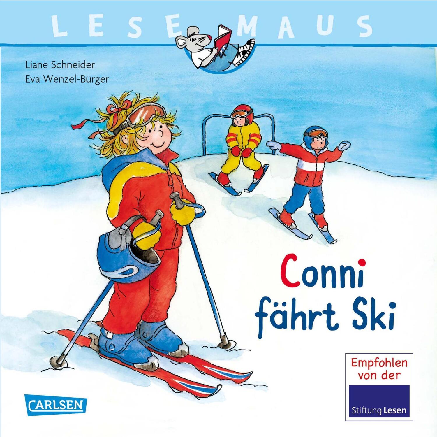 Cover: 9783551089229 | LESEMAUS 22: Conni fährt Ski | Liane Schneider | Broschüre | Lesemaus
