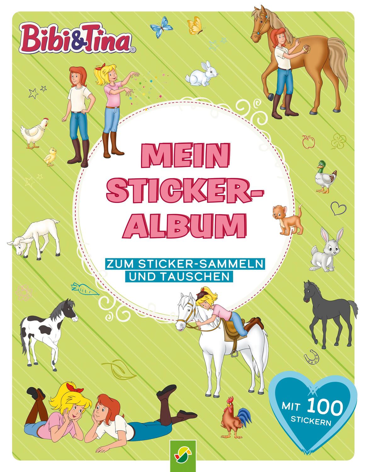 Cover: 9783849942014 | Bibi &amp; Tina Mein Stickeralbum mit 100 Stickern | Verlag | Taschenbuch