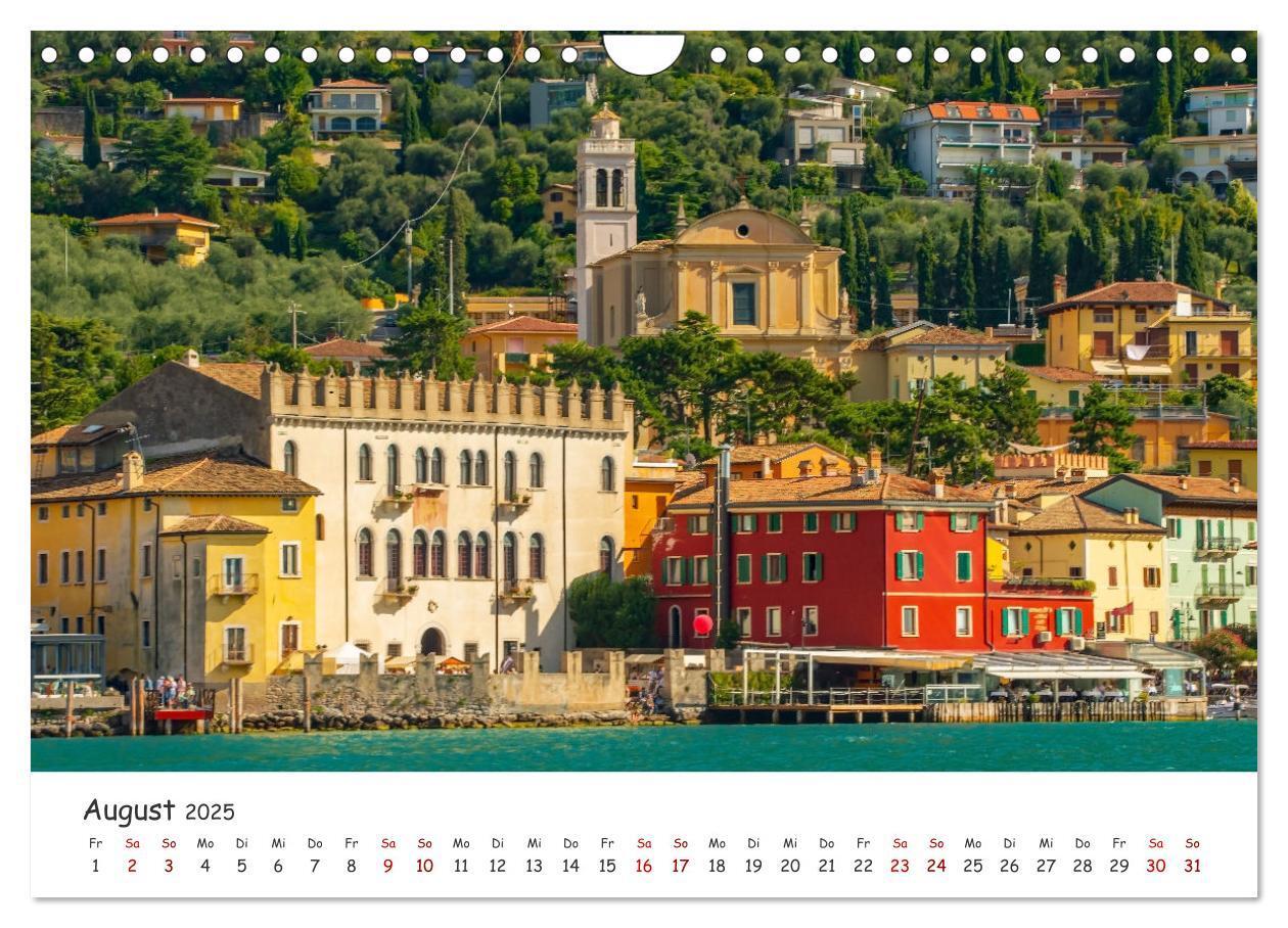 Bild: 9783435012220 | Malcesine am Gardasee (Wandkalender 2025 DIN A4 quer), CALVENDO...