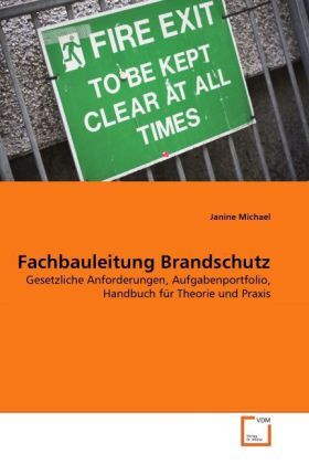 Cover: 9783639294989 | Fachbauleitung Brandschutz | Janine Michael | Taschenbuch