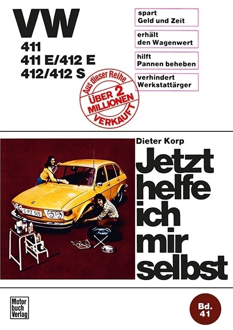 Cover: 9783879433384 | VW 411 / 411 E / 412 E / 412 / 412 S | Reprint der 1. Auflage 1974