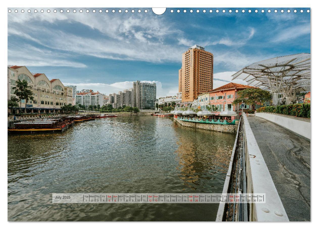 Bild: 9781325945061 | Discover Singapore (Wall Calendar 2025 DIN A3 landscape), CALVENDO...