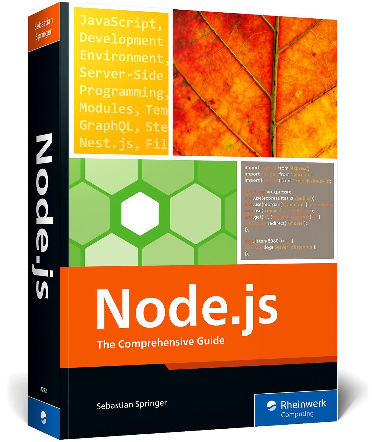 Cover: 9781493222926 | Node.js | The Comprehensive Guide | Sebastian Springer | Taschenbuch