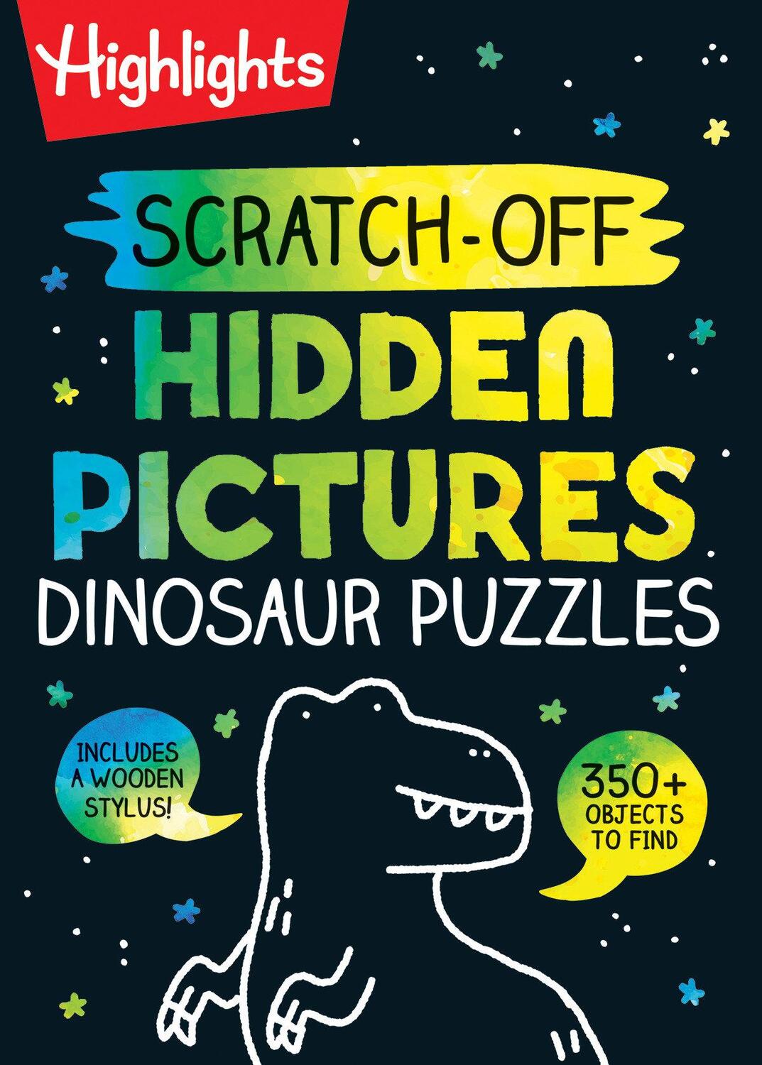 Cover: 9781644726747 | Scratch-Off Hidden Pictures Dinosaur Puzzles | Highlights | Buch