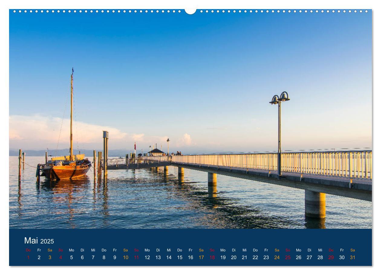 Bild: 9783435412679 | Ansichten vom Bodensee (Wandkalender 2025 DIN A2 quer), CALVENDO...