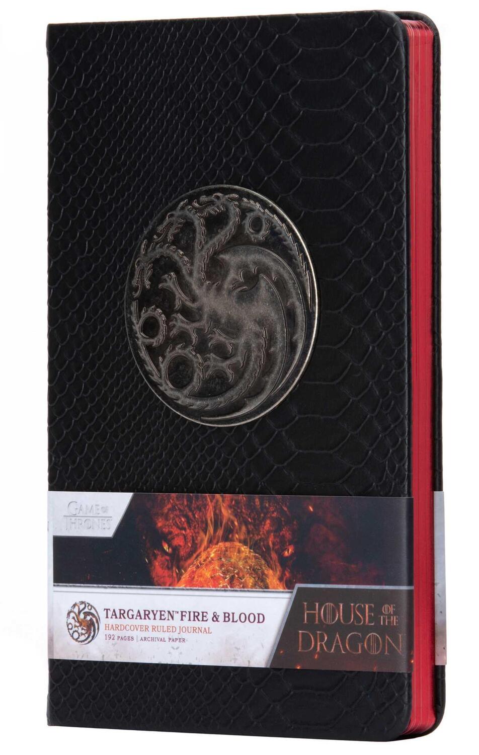 Cover: 9798886632606 | House of the Dragon: Targaryen Fire &amp; Blood Hardcover Journal | Buch
