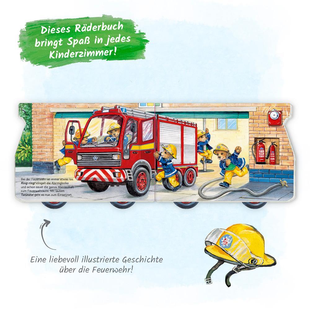 Bild: 9783965528437 | Trötsch Pappenbuch Räderbuch Fahr, mein kleines Feuerwehrauto | Verlag